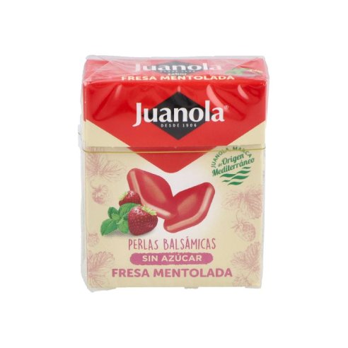 JUANOLA PERLAS FRESA MENTOLADA  25 G