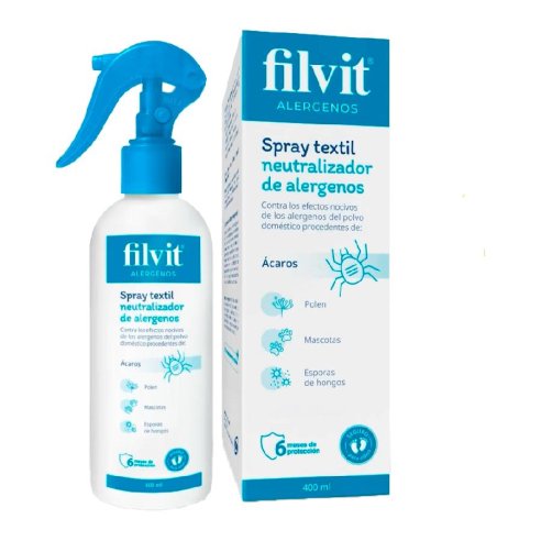 FILVIT ALERGENOS SPRAY TEXTIL  1 ENVASE 400 ML