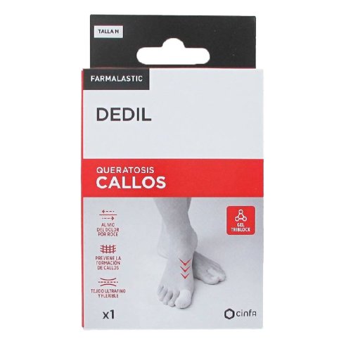 DEDIL CALLOS FARMALASTIC 1 UNIDAD TALLA MEDIANA