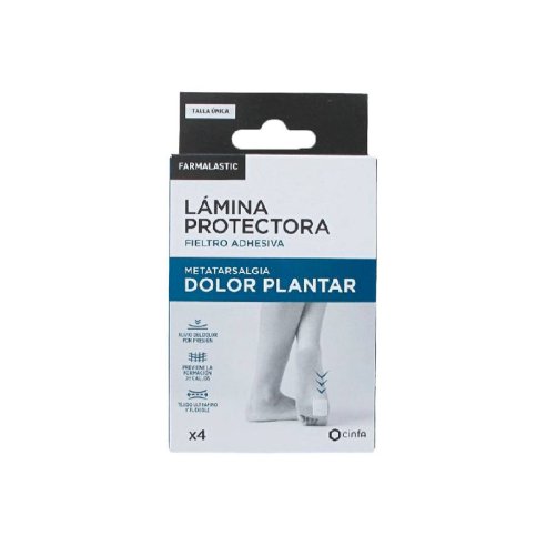 LAMINA PROTECTORA FIELTRO ADHESIVA FARMALASTIC...