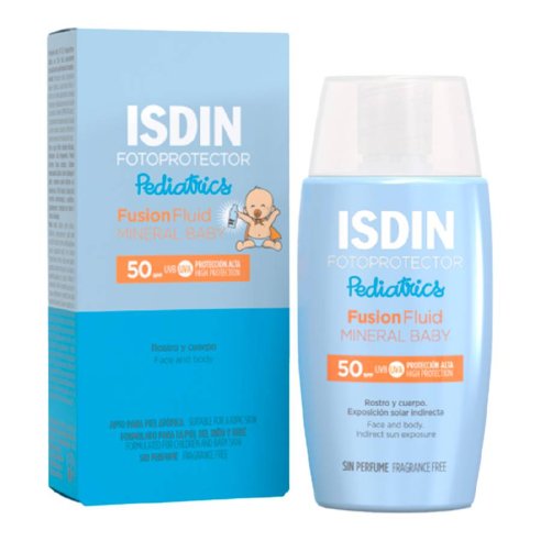 FOTOPROTECTOR ISDIN SPF-50 FUSION FLUID MINERAL...