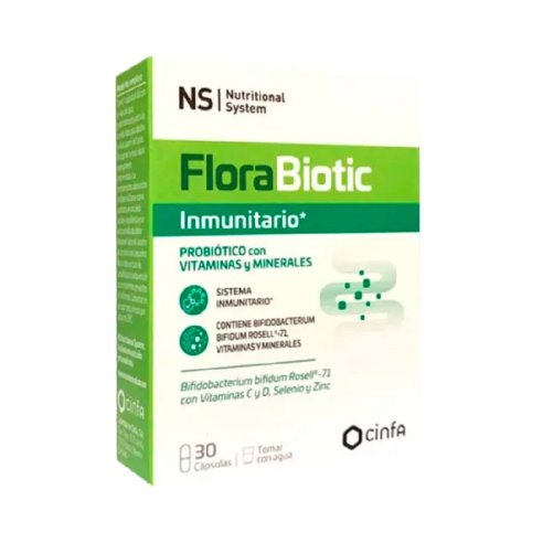 NS FLORABIOTIC INMUNITARIO  30 CAPSULAS