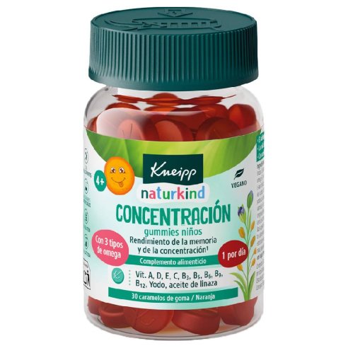 KNEIPP GUMMIES NIÑOS CONCENTRACION  30...