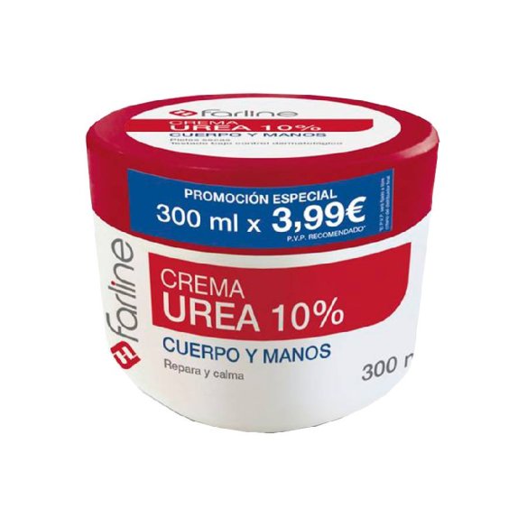 FARLINE CREMA UREA CUERPO Y MANOS  300 ML