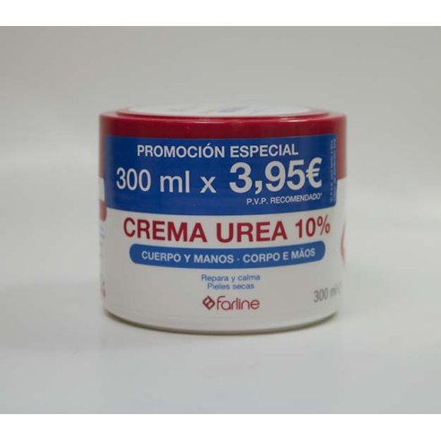FARLINE CREMA UREA CUERPO Y MANOS  300 ML