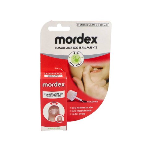 MORDEX ESMALTE AMARGO TRANSPARENTE  CON PINCEL...