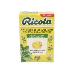 RICOLA CARAMELOS SIN AZUCAR  LIMON 50 G