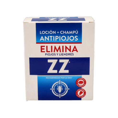 ZZ LOCION  CHAMPU ANTIPIOJOS  100 ML 125 ML