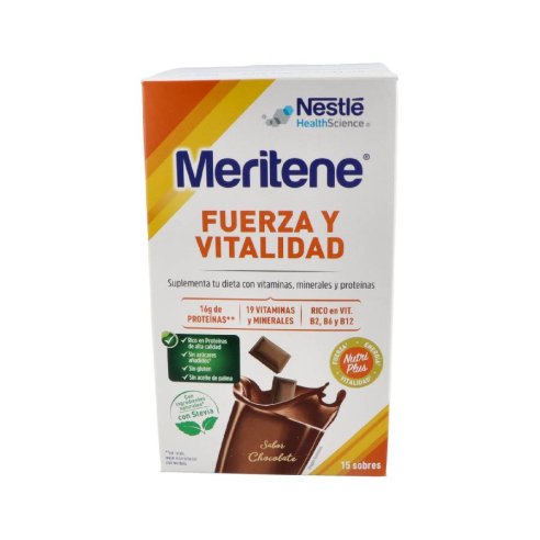 MERITENE  30 G 15 SOBRES CHOCOLATE