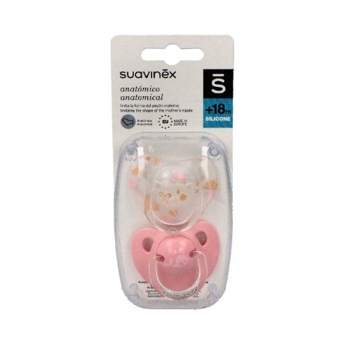 CHUPETE SILICONA ANATOMICO SUAVINEX CLASICO 18M...