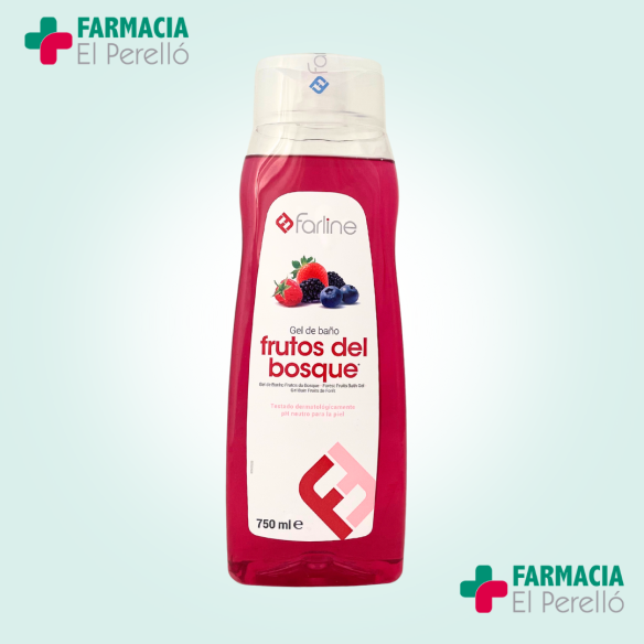 FARLINE GEL DE BAÑO FRUTOS DEL BOSQUE 750 ML