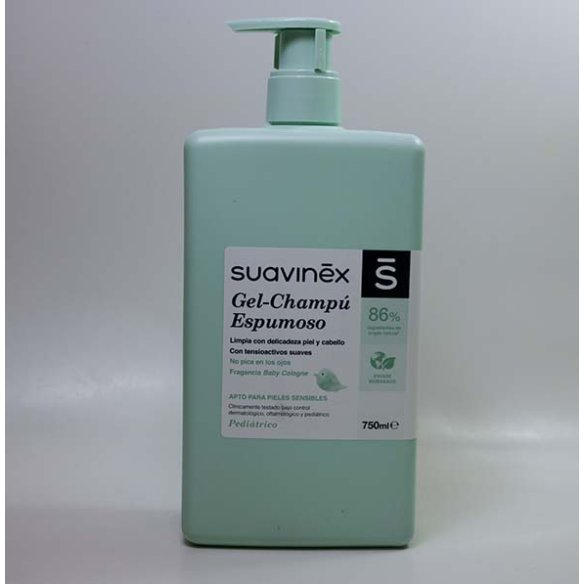 SUAVINEX PEDIATRIC GEL CHAMPU ESPUMOSO  750 ML
