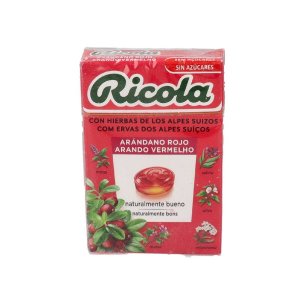 RICOLA CARAMELOS SIN AZUCAR  ARANDANO 50 G