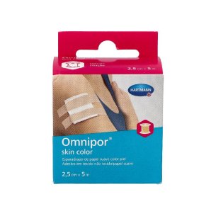 ESPARADRAPO HIPOALERGICO OMNIPOR SKIN COLOR 5 M X 2,5 CM