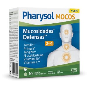 PHARYSOLMOCOS  10 SOBRES EFERVESCENTES