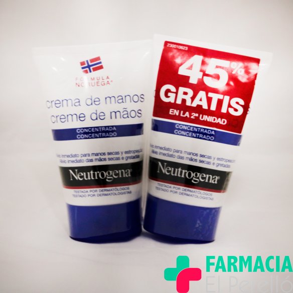 NEUTROGENA CREMA DE MANOS CONCENTRADA  50 ML 2 U