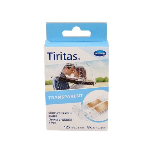 TIRITAS APOSITO ADHESIVO  TRANSPARENTE 2...
