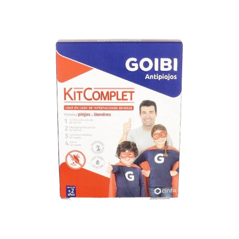 GOIBI ANTIPIOJOS ELIMINA CHAMPU  LOCION USO HUM