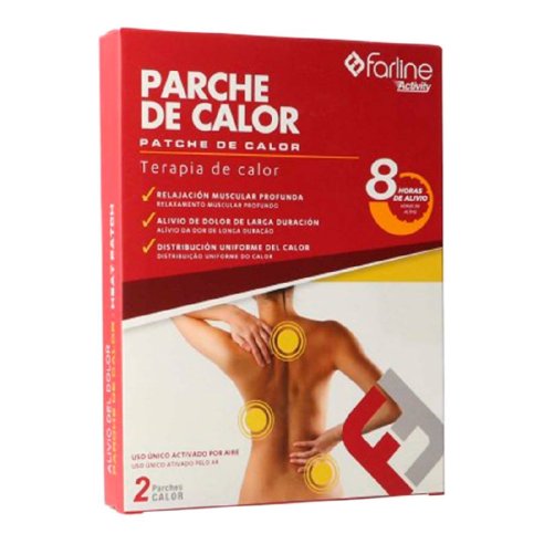 FARLINE ACTIVITY PARCHE CALOR  2 UNIDADES