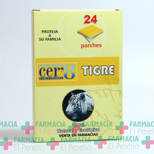 PARCHE CER'8 ANTIMOSQUITOS 24 UD
