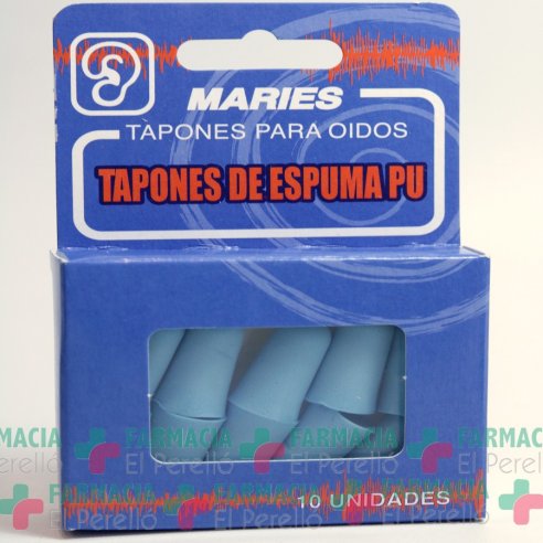 TAPONES OIDOS GOMAESPUMA MARIES 10 U