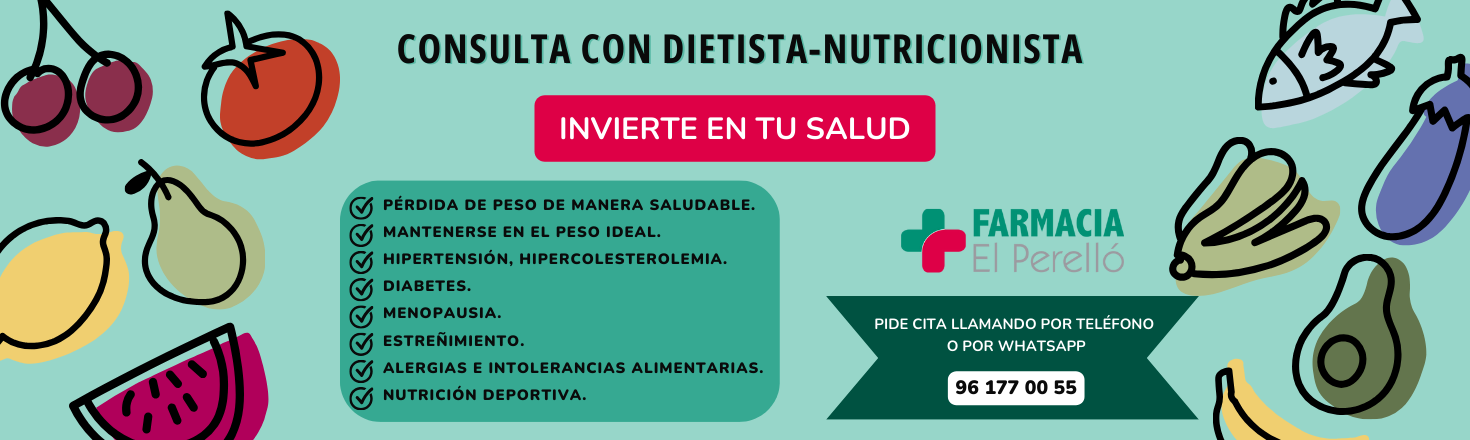 Servicio Dietista nutricionista Farmacia El Perello